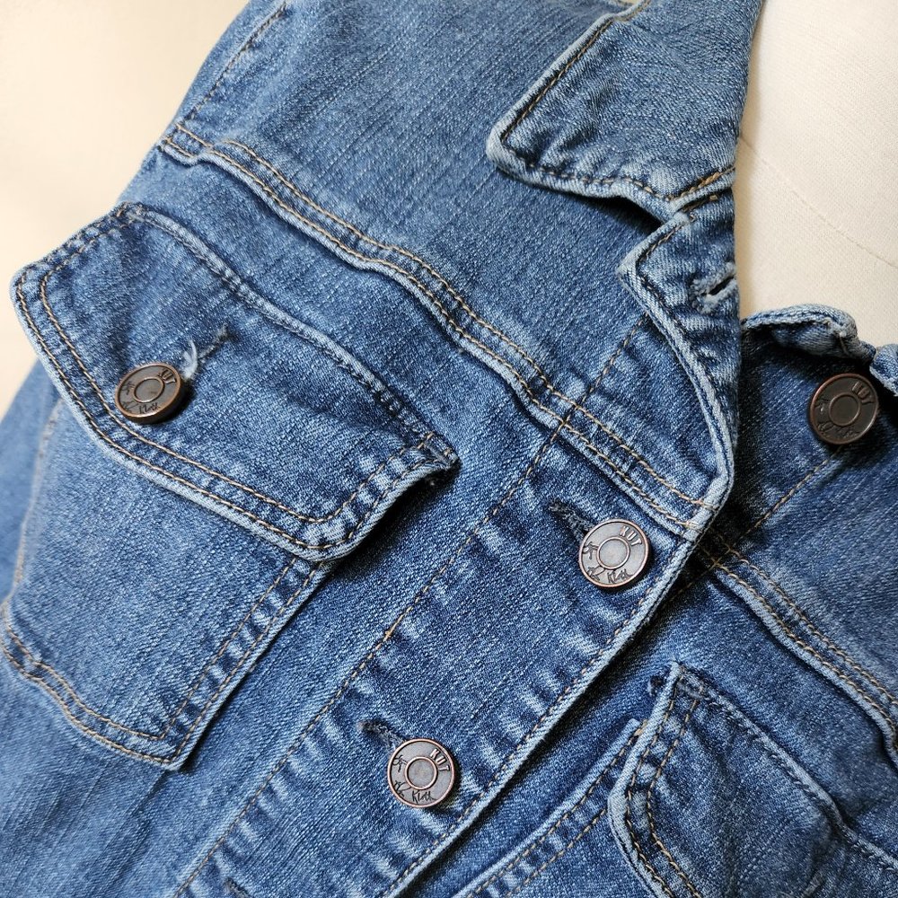 KUT from the Kloth Jean Denim Jacket size XL fits L 10 - Picture 5 of 17